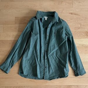 L.L. Bean Sea Green Long Sleeve Shirt